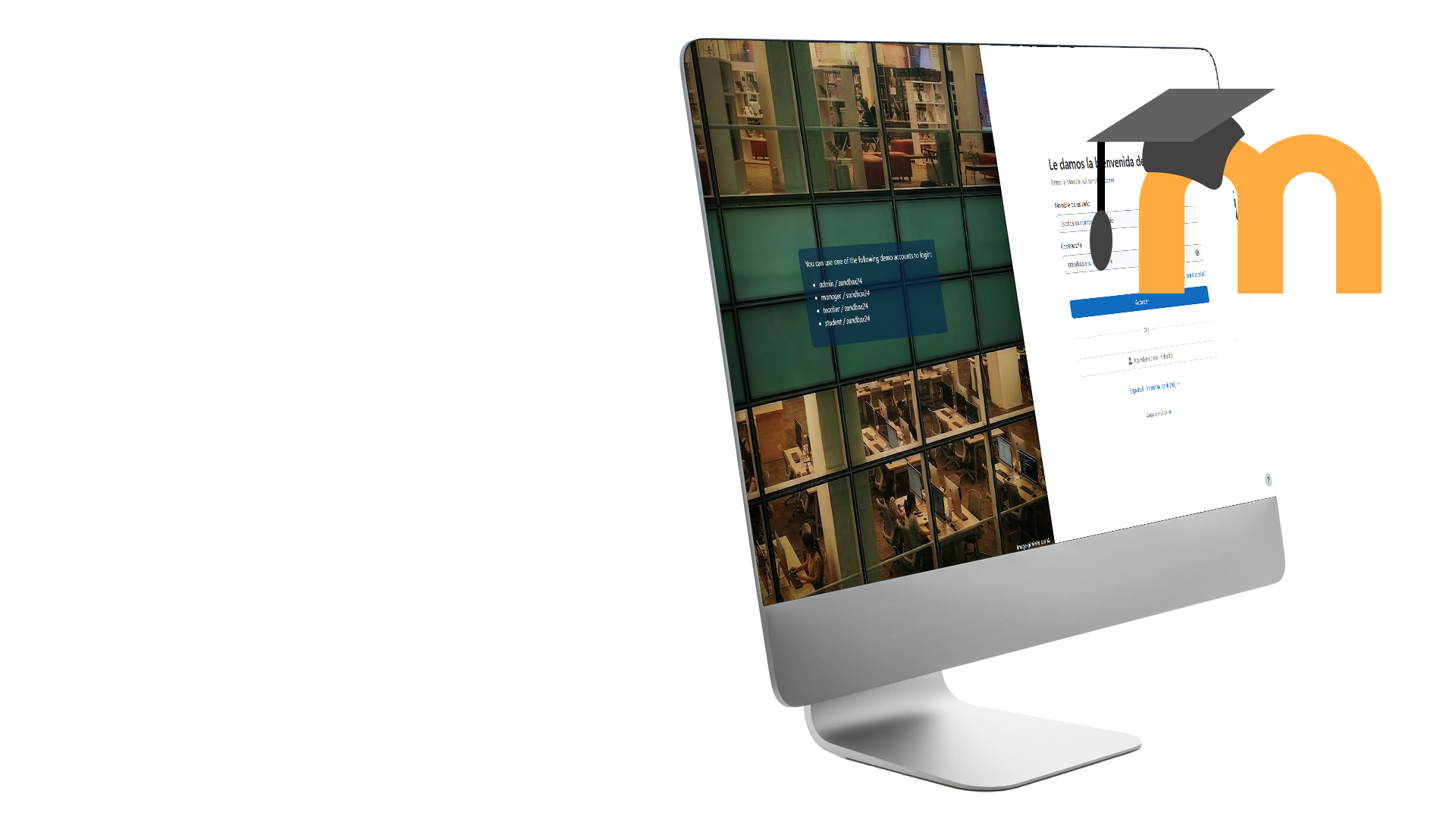 Plataforma educativa Moodle a medida
